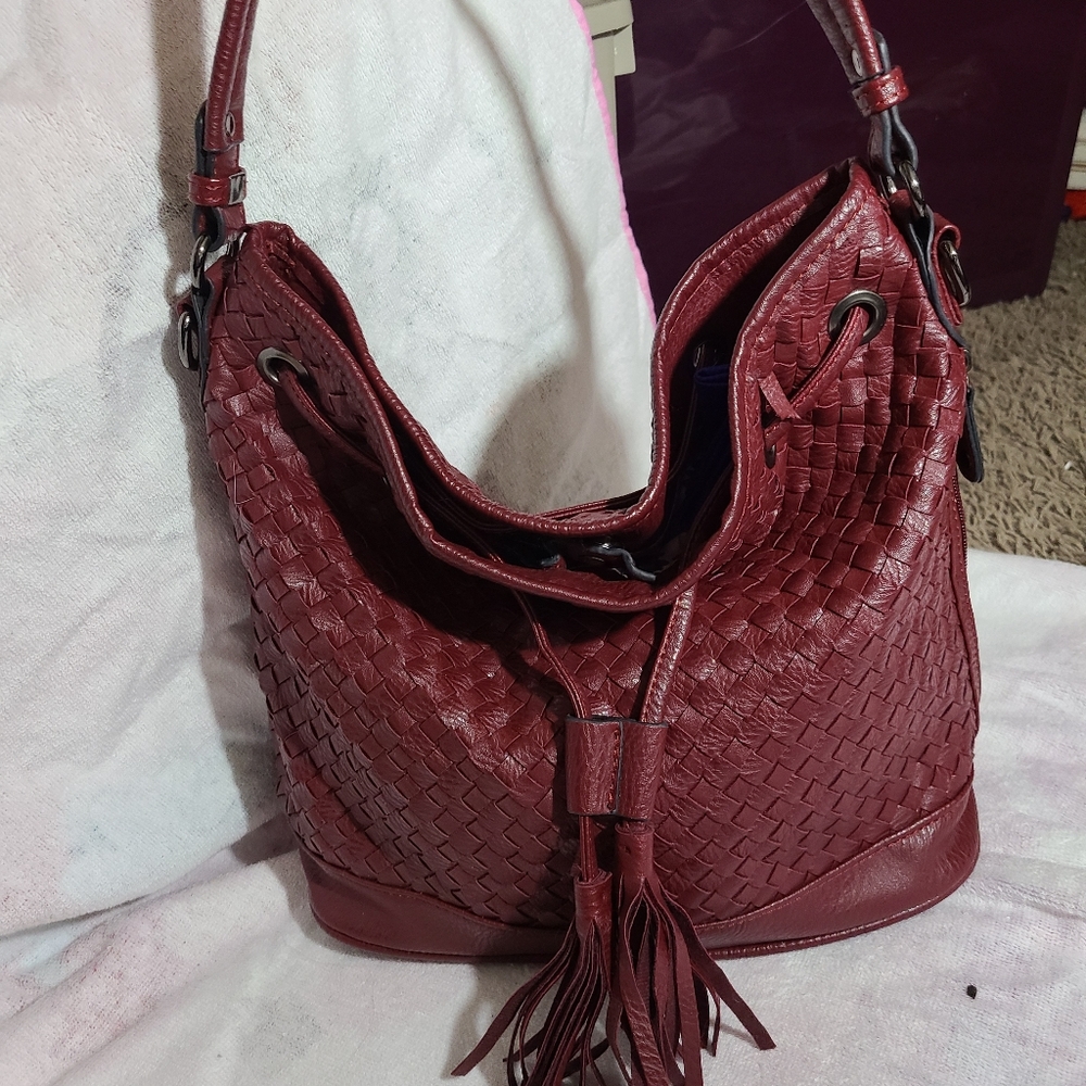 David L Jones weaved bag